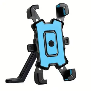 Single Hand Quick Release Anti-Shake Stable System, Universal Bike Motorcycle Accessory, Commute Travel Emergency Tool, Alloy Non-Slip Lock Structure