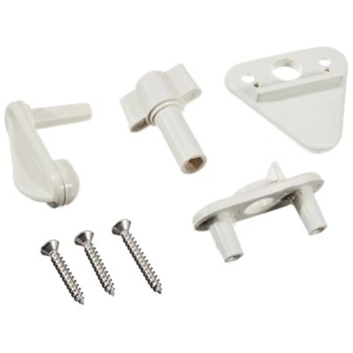 212 MAIN Pontoon Gate Latch - Gray, Nylon Molded Door Hardware, Easy Installation