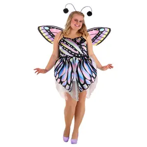 Plus Size Wild Wings Butterfly Costume for Women