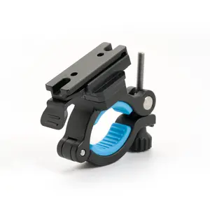 WUBEN Metal Bike Mount with 1/4" Thread – – Convert Your Flashlight to a Bike Light! Compatible with WUBEN X1Pro, Aluminum Alloy, Perfect for Handlebar/Tripod/Selfie Stick