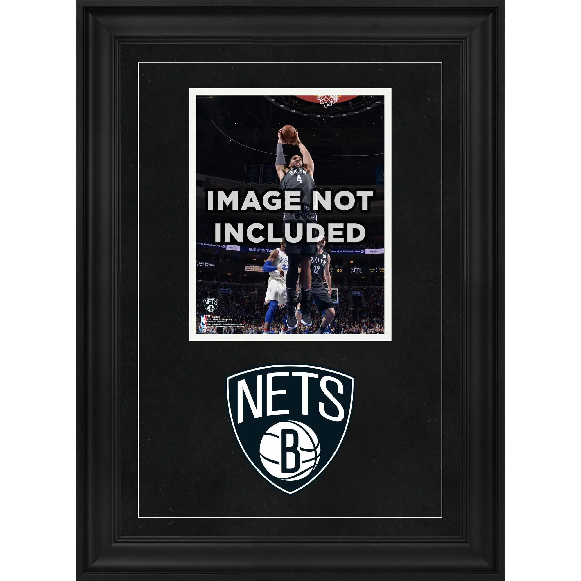 Brooklyn Nets Deluxe 8" x 10" Vertical Photograph Frame with Team Logo