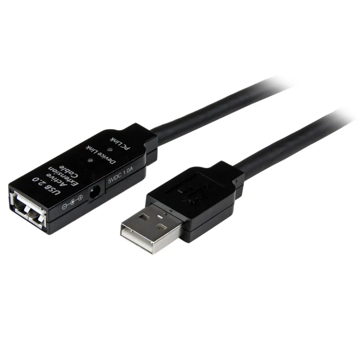 StarTech 15m / 49.21' 4 Pin USB 2.0 Male to Female Active Extension Cable