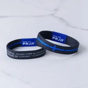Tap To Pray® Wristband – First Responders - Law Enforcement