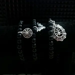 1 pc randomly selected adjustable gothic style charm bracelet