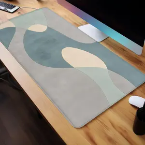 Abstract Minimalist Extended Mouse Pad, 1 Count Rectangle Large Gaming Mouse Pad, Non-slip Personalized Mouse Pad for Home Office Desk, Desk Accessories