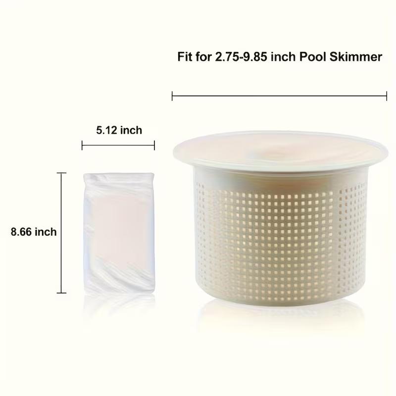 Pool Skimmer Socks – Pool Filter Nets for Inground & Above Ground Pools, 50/100Pcs Remove Leaves & Debris, Disposable Pack for Pool Cleaning** Pool Skimmer Socks – Pool Filter Nets for Inground & Above Ground Pools, 50/100Pcs Remove Leaves & Debris, Disposable Pack for Pool Cleaning**