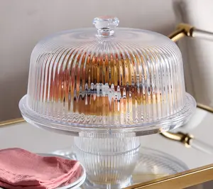 Home Reflections 3-in-1 Cake Stand, Platter, or Punch Bowl