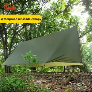 410x290cm  canopy Skyscreen Wildlife Camping Pole less Tent Camping Outdoor Floor Mat March Canopy Floor Mat