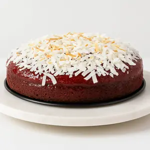 Andy Anand Sugar-Free Chocolate Raspberry Coconut Cake, 9-Inch, 2.8 lb – Chocolate Truffles, Diabetic-Friendly Birthday & Anniversary Gift