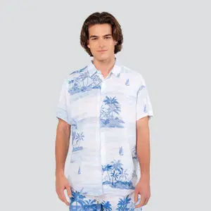 Endless Summer Printed Woven Rayon Shirt