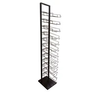Only Hangers Hat Display Rack with 12 Tiers - Black