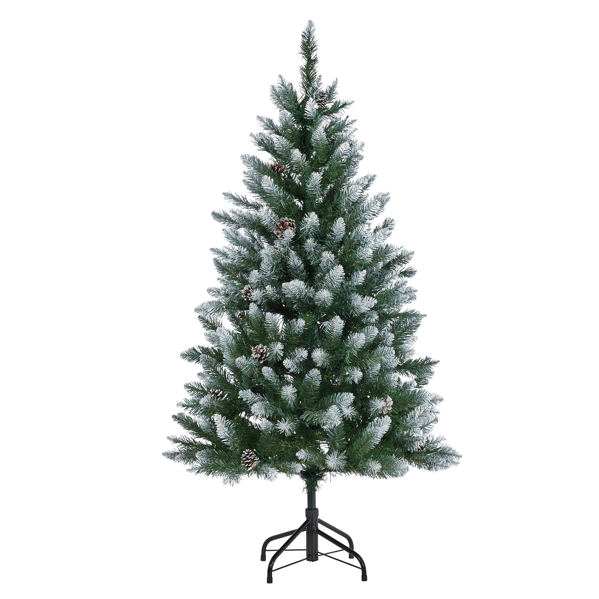 GARVEE 6FT Christmas Tree with Lights, Prelit Artificial Christmas Tree with 659 Branch Tips, Easy to Assemble Holiday Decor for Home, Office, Party, Green