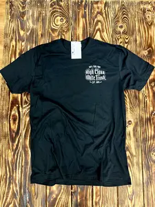 High Class White Trash Skull & Bones Tee - Fitted