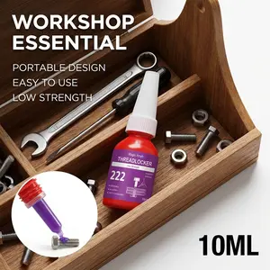 Magic Amah Low Strength Anaerobic Thread Locking Compound 10ML, Removable Screw Lock Glue, Ideal for Workshop Hardware