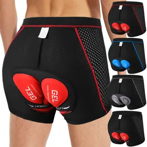 CATTIBOR Men Cycling Shorts,Men Cycling Shorts,Men 5D Gel Padded Underwear,MTB Mountain Bike Bicycle Short Pants,Sponge Padded Pants ,Women Men Riding Bike Sport Underwear For Outdoor Activities Riding,Underwear For Men
