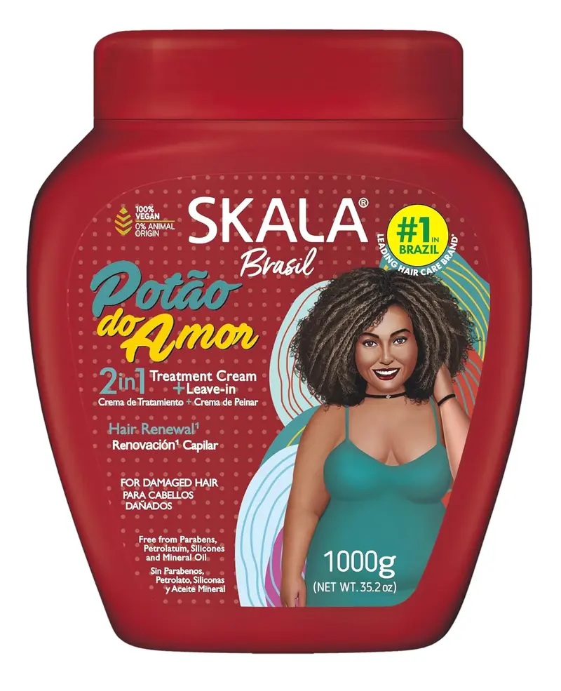 Skala Potão do Amor Hair Cream – 35.2 oz Big Love Jar