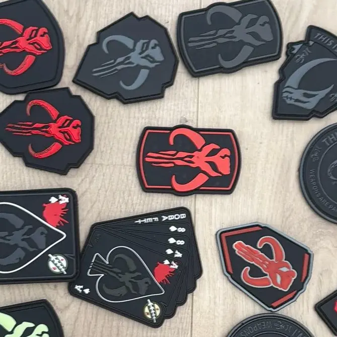 Mando Patches (3D PVC Rubber or Embroidered)