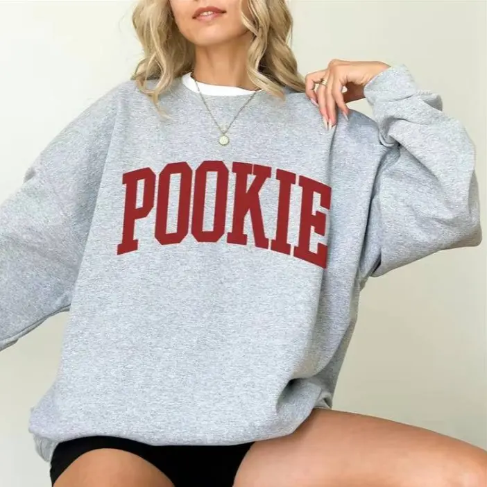 Baian - Soccer Pookie Sweatshirt, Anniversary Gift, Couples Sweatshirts, Cute Girlfriend Sweater, Aesthetic Pet Name Couples Gift