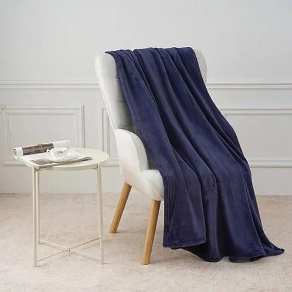 Warm & Cozy Premium Plush 60" x 80" Throw