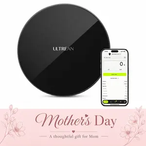 Ultrean Smart Food Kitchen Scale,App with 20 Nutrients Tracking,Digital Grams and Ounces for Weight Loss,Baking, Cooking,Keto and Meal Prep,6 Weight Units,33lb