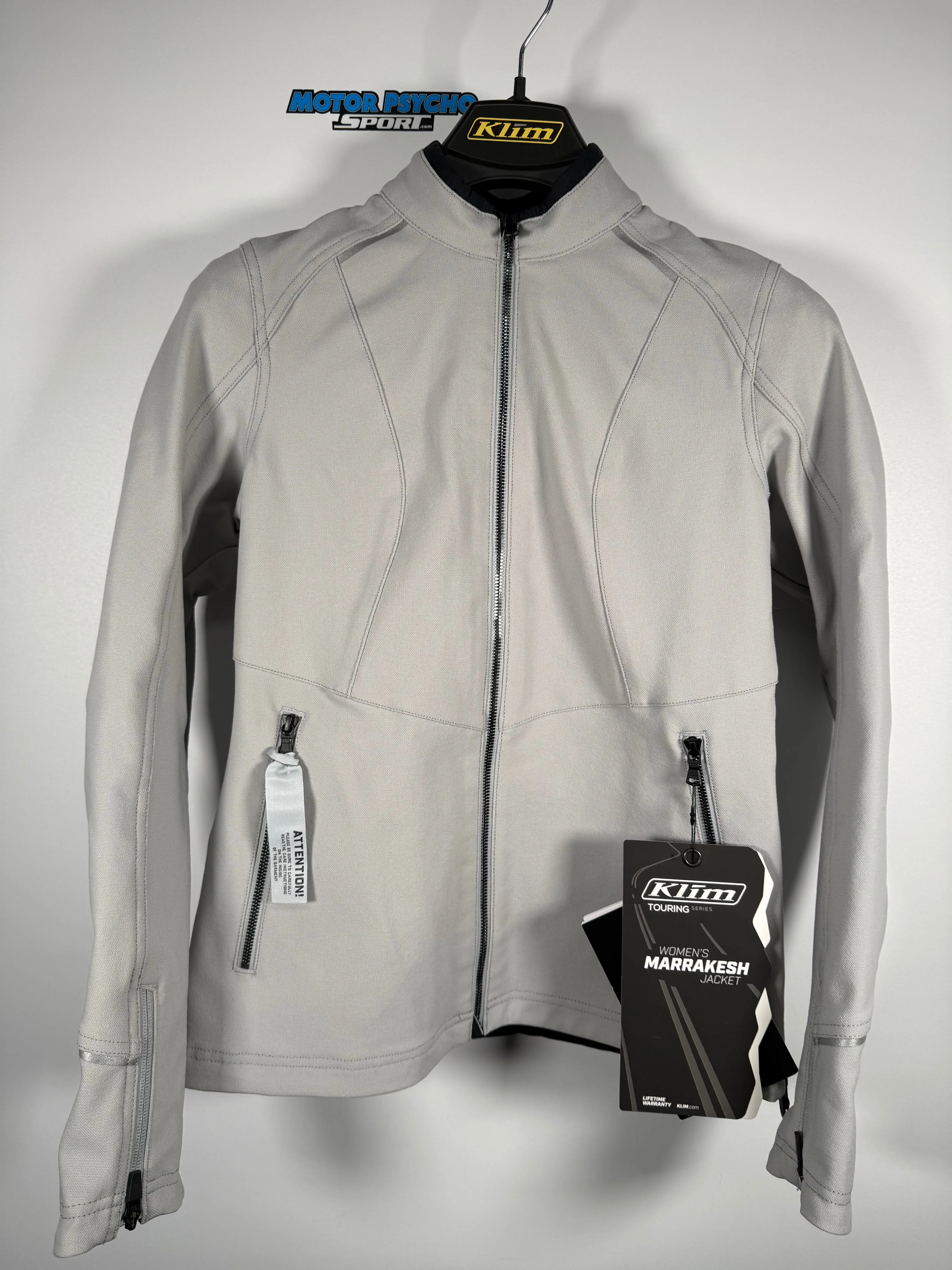 KLIM WOMEN'S MARRAKESH JACKET - COOL GRAY Size S - OPEN BOX
