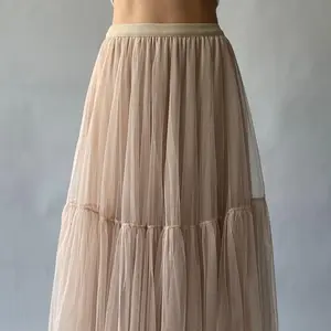 Dessin Studio Double Mesh Skirt