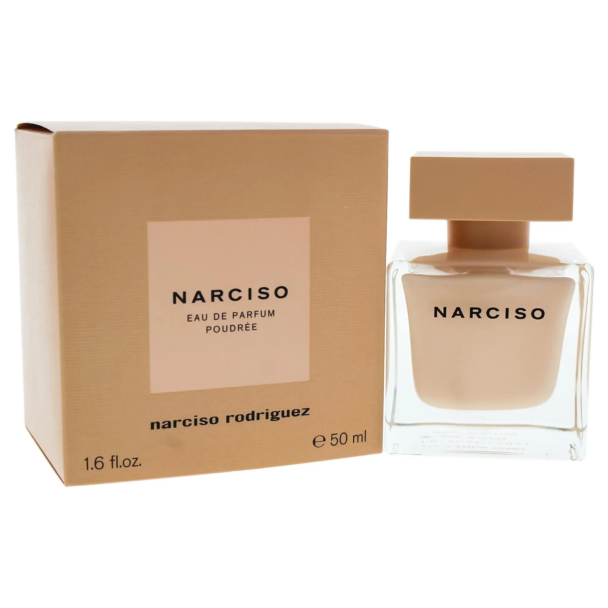Narciso Poudree by Narciso Rodriguez Women's Long-Lasting Dreamy Floral Musk EDP Spray, 1.6 oz (50 mL) - Dating-Ready, Easy Spritzing Spray Bottle, 50Ml