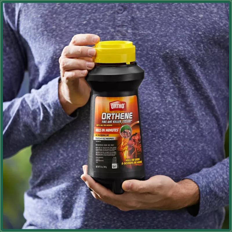 Ortho Orthene Fire Ant Killer Cockroach Roach Repellent,Deworming Cockroach Bait,Roach Killer 12oz BY