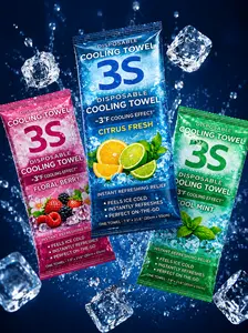 [Summer Launch Special] Sports Quick-Drying Cooling Towel for Hot Weather - Instant, Long-Lasting Cooling, No-Rinse Large Body Wipe for Outdoor Performance, Summer Travel, Gardening
