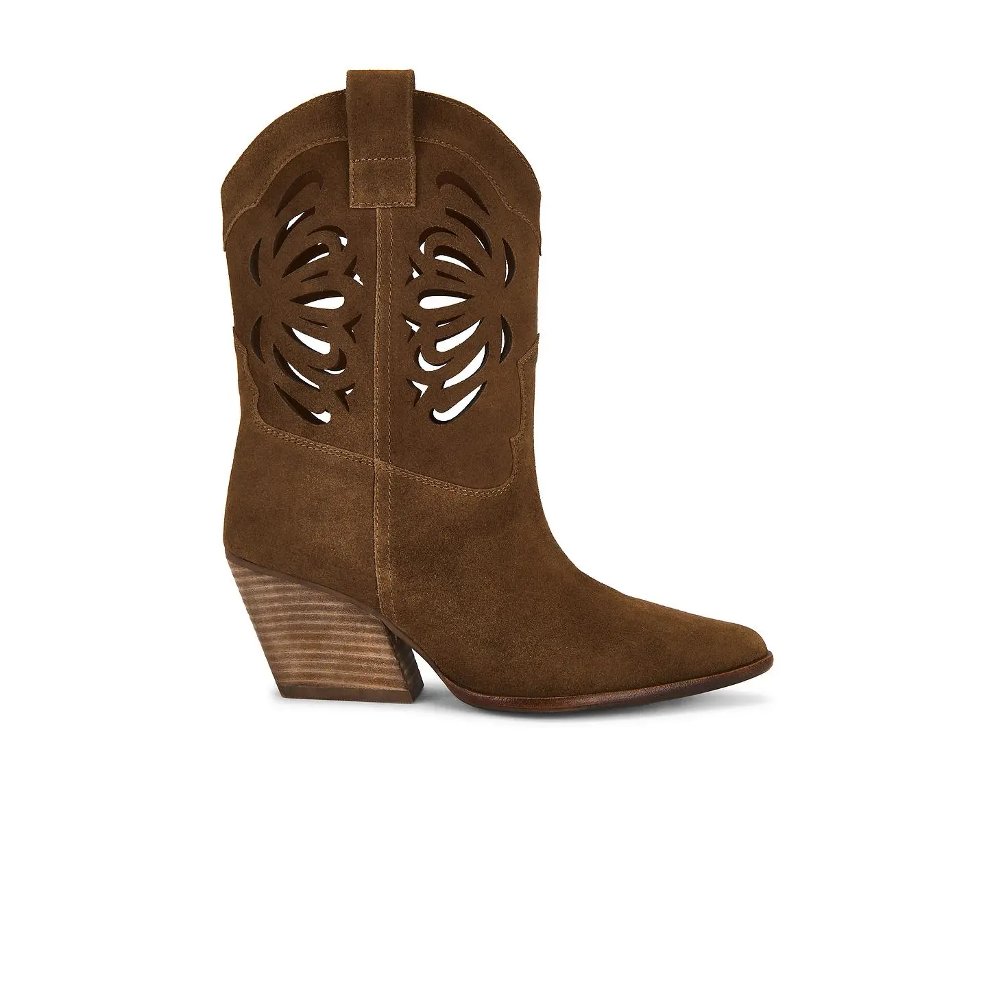 Seychelles Go West Boot in Brown Suede