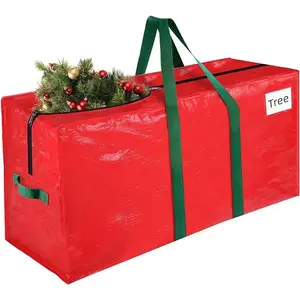 Christmas Tree Storage Bag 7.5 Ft, Durable & Waterproof Xmas Holiday Tree Bag with Han...