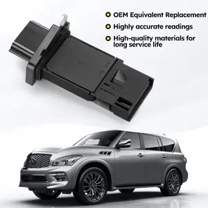 OEM Compatible Mass Air Flow Sensor for Nissan Vehicles AFH70M-38 Replacement 22680-7S000 Direct Fit MAF Meter with 24 Month Warranty Aluminum Housing Precision Engine Performance Part