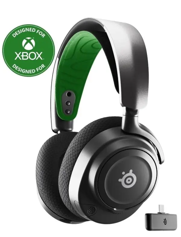 SteelSeries Arctis Nova 7X Wireless Gaming Headset for Xbox Series X: PS5 Compatible, Noise Canceling, Built-In Mic