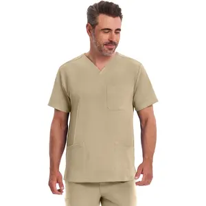 Healing Hands HH Works Mens Mathew V-Neck Scrub Top