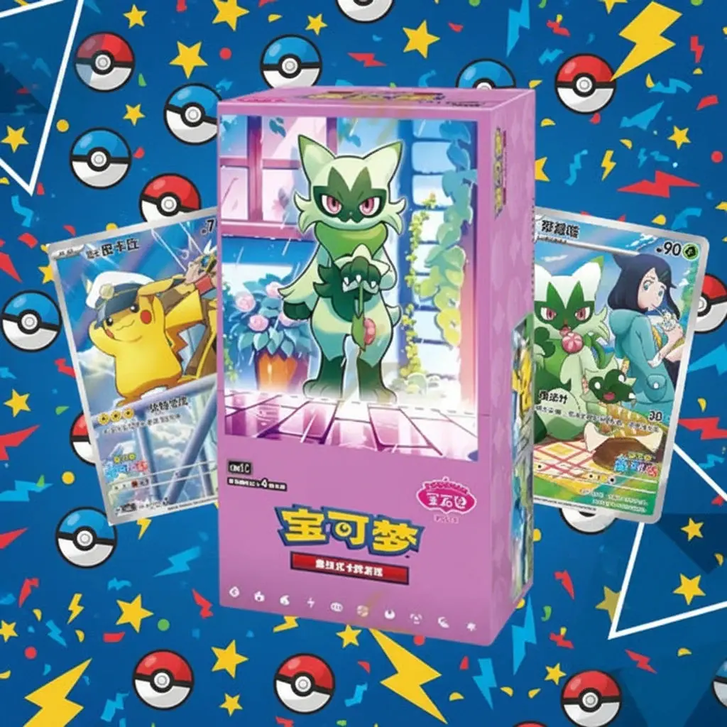 Chinese Pokemon Gem 5 Booster Box