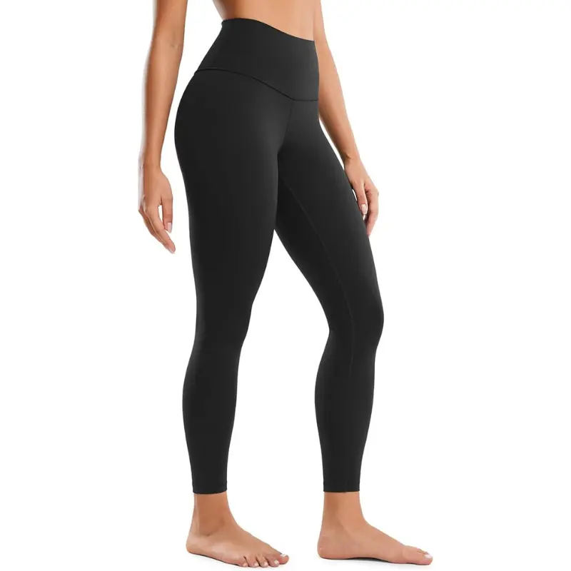 VYLAGO High Waist Yoga Pants Tummy Control Butt Liftings Push-Up Effect Workout Leggings for Running & Fitness Black Womenswear