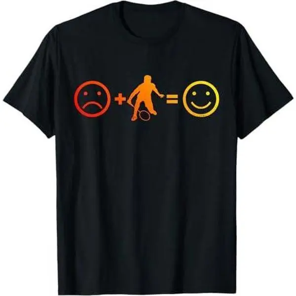 Squash Men's Women's Badminton Player T-Shirt