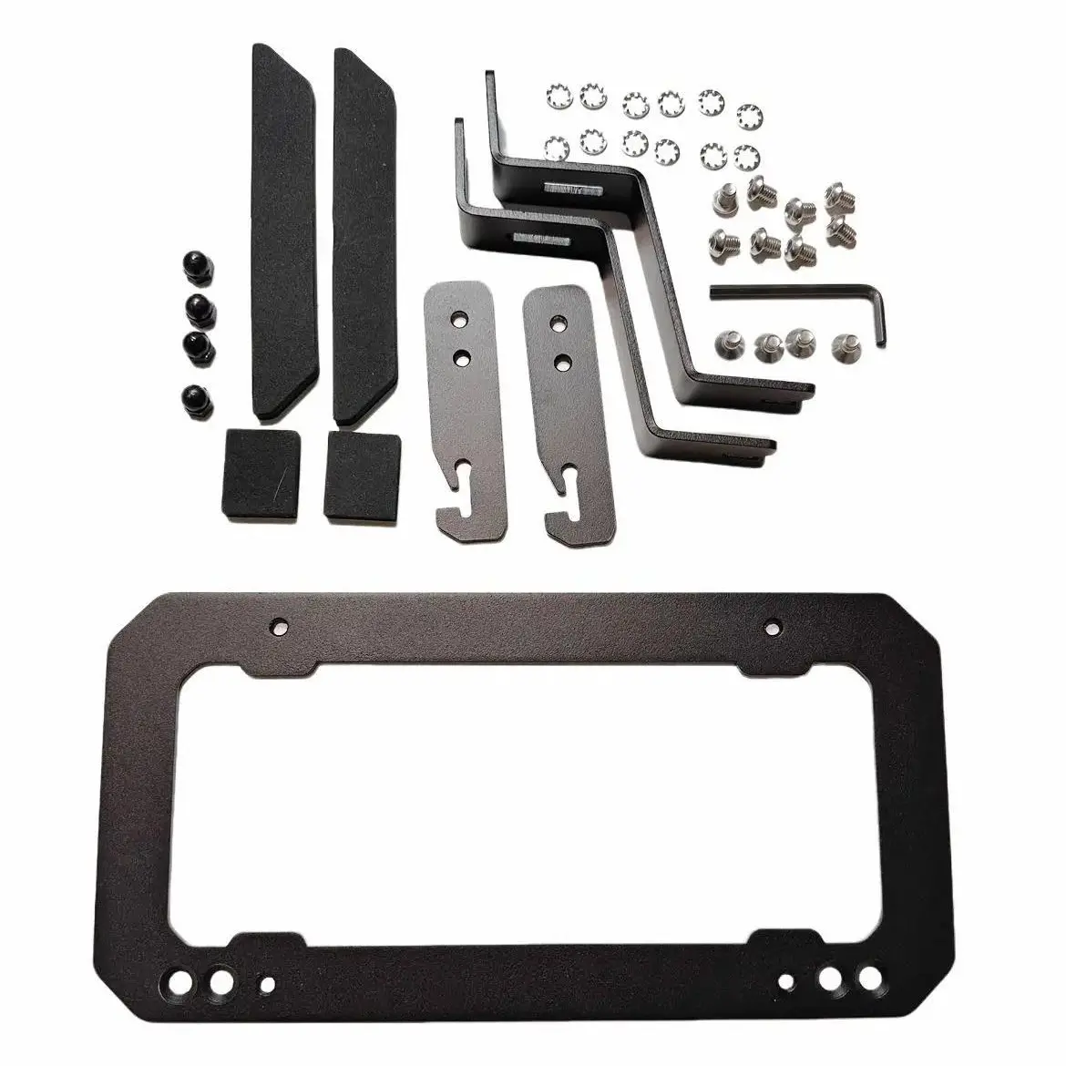 Front License Plate Holder for Tesla Model Y - No Drilling Required