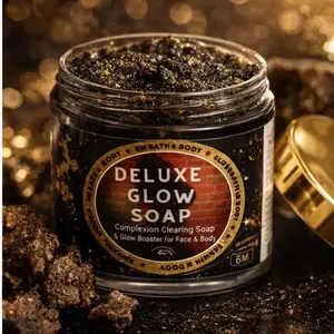 Deluxe Glow Soap - Complexion Clearing & Glow Booster for Face & Body