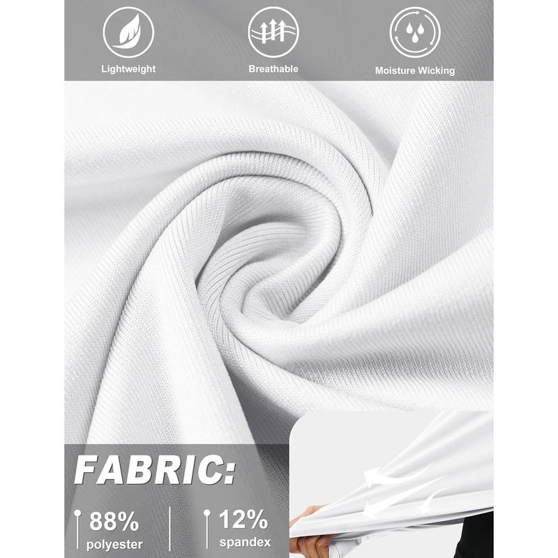 TACVASEN Long Sleeve Shirts for Women Workout Top UPF 80+ UV Protection Lightweight Rash Guard with Pocket Running Shirt