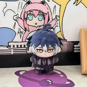 Durin Flins 10cm Genshin Impact Varka Kyryll Columbina Doll Pendant Toy Keychain Cartoon Game Anime Cosplay Kids Gift