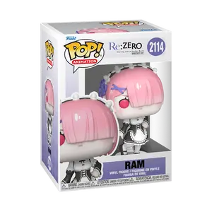 Funko Pop! Re:ZERO − Starting Life in Another World - Ram #2114  Collectible Pop Vinyl Figure
