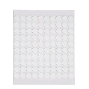 100Pcs Clear Double Sided Adhesive Dots, Waterproof Removable Sticky Glue Dots, Mounting Tape for Balloons, Car & Home Decorations