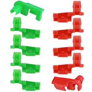 10Pcs Tailgate Latch,Tailgate Latch Rod Clip Left and Right Handle Rod Door Lock Clip Compatible with 1999-2007 Chevy Silverado GMC Sierra for 88981030 88981031