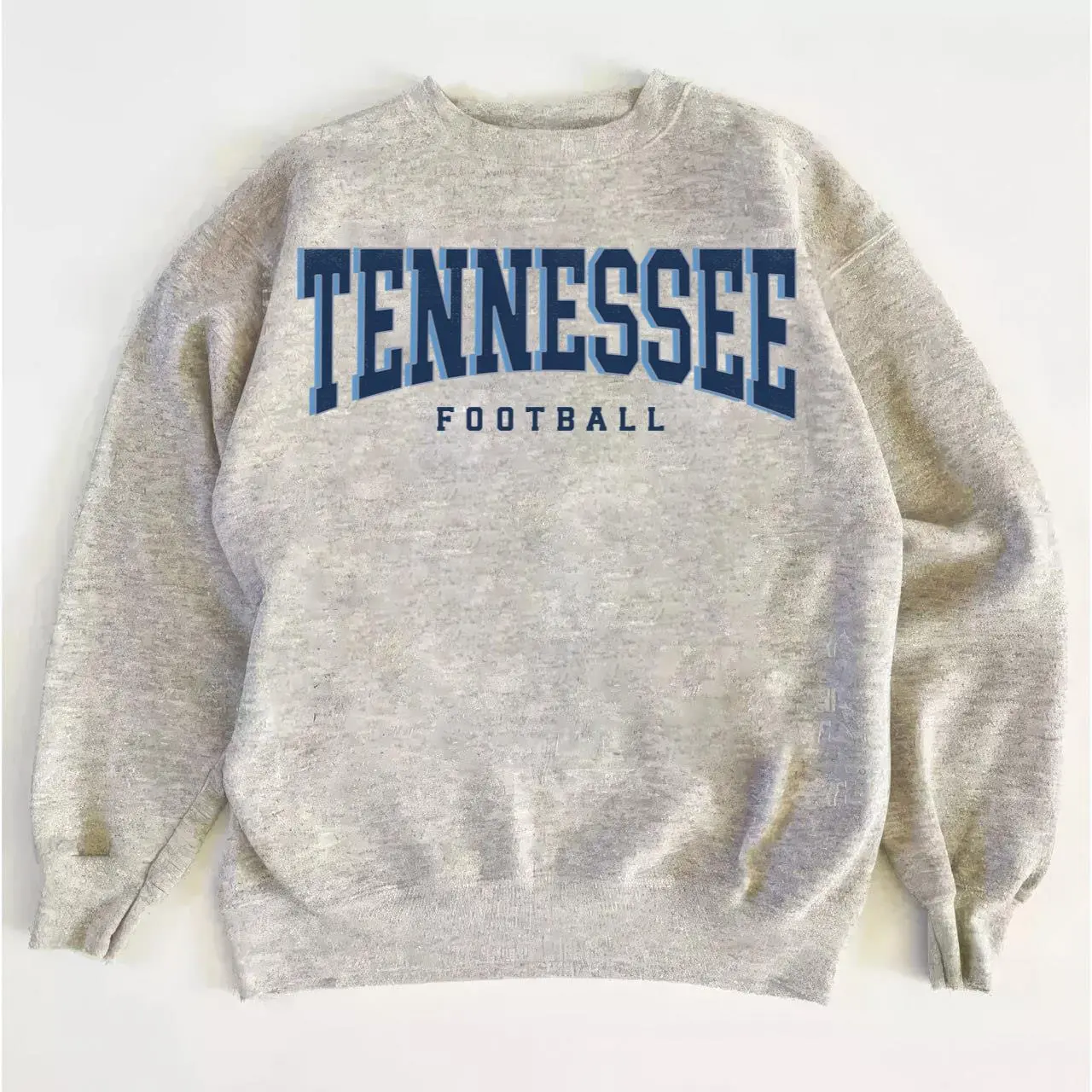 Titans Retro Football Sweatshirt, Vintage Game Day Crewneck for Fans