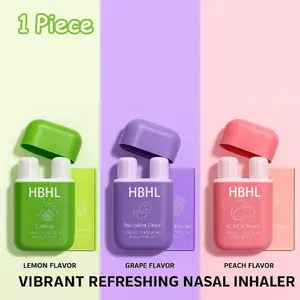 🍑 Aesthetic Pocket Gadget | HBHL Chi Chi Peach Nasal Inhaler | Cute Pastel Aromatherapy Sniffer