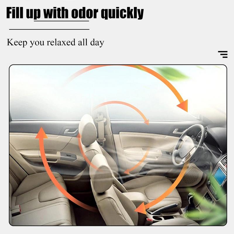 VIAMOD KNIGHT ICE 2PCS Hanging Car Fresheners – Elegant Wooden Bead Diffusers with Refreshing Scent