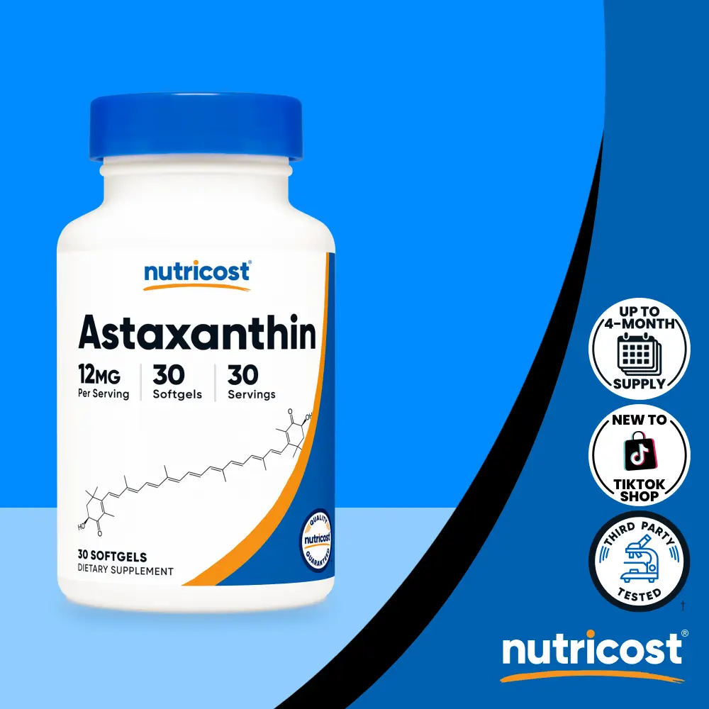 Nutricost Astaxanthin Softgels Nutricost Astaxanthin Softgels