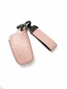 Pink Soft Material Key Fob - Vibrant Pink Design Ideal for Gifts and Decor