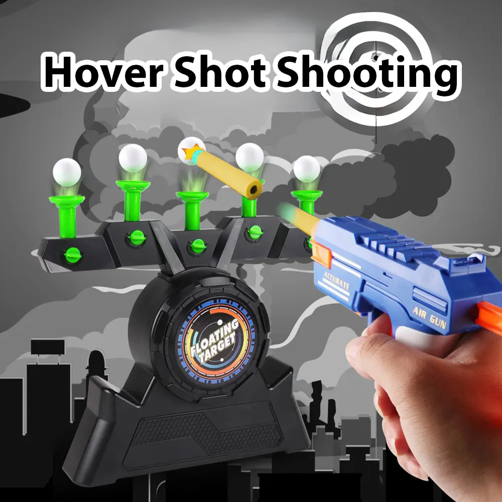 Hover Shot Shooting Toy - Ball Target Shooting Game for Nerf Guns - Floating Ball Target Cool Birthday Gifts Toys Best Gift - Gun, Targets & Darts for Indoor Play